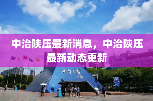 中治陕压最新消息，中治陕压最新动态更新中山市多米克自动化设备有限公司